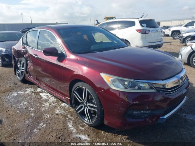 HONDA ACCORD 2017 1hgcr2f18ha019837