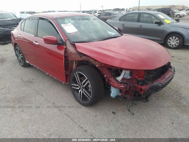 HONDA ACCORD SEDAN 2017 1hgcr2f18ha039876