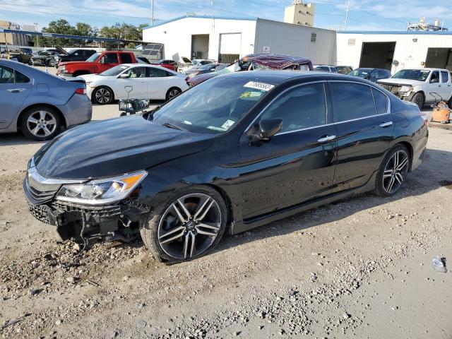 HONDA ACCORD 2017 1hgcr2f18ha057813