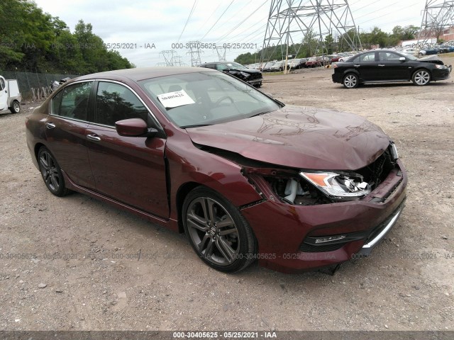 HONDA ACCORD SEDAN 2017 1hgcr2f18ha177899