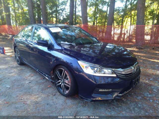 HONDA ACCORD SEDAN 2017 1hgcr2f19ha010077