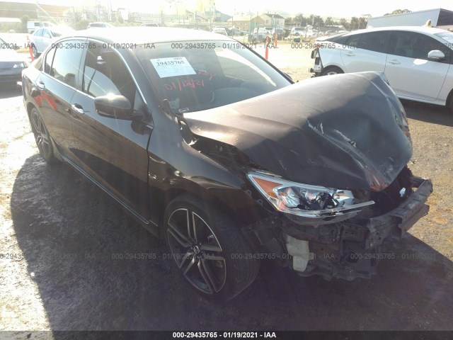 HONDA ACCORD SEDAN 2017 1hgcr2f19ha114066