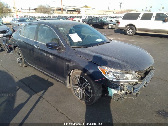 HONDA ACCORD SEDAN 2017 1hgcr2f19ha162411