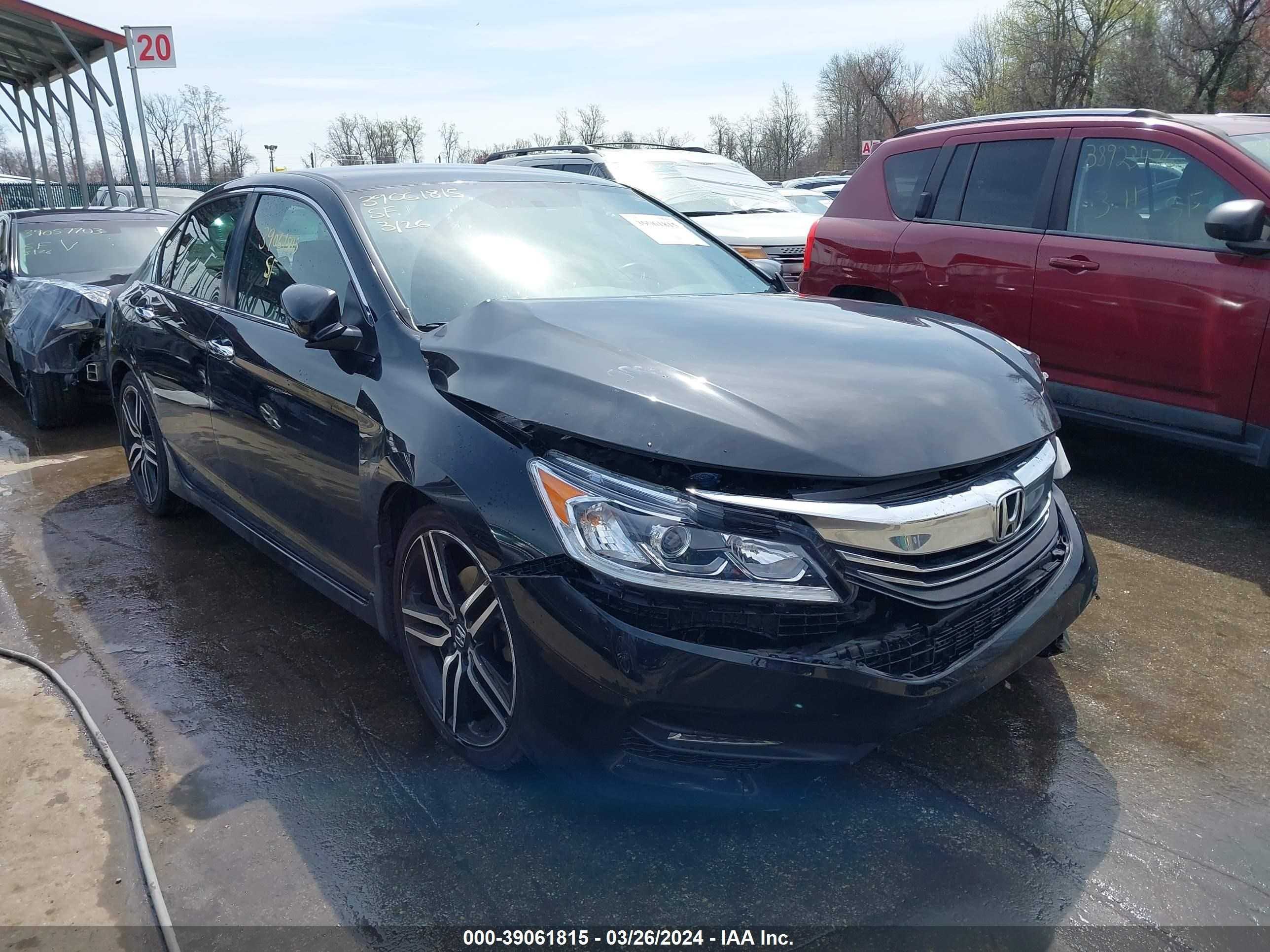 HONDA ACCORD 2017 1hgcr2f19ha207833