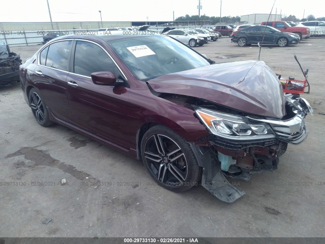 HONDA ACCORD SEDAN 2017 1hgcr2f19ha307463