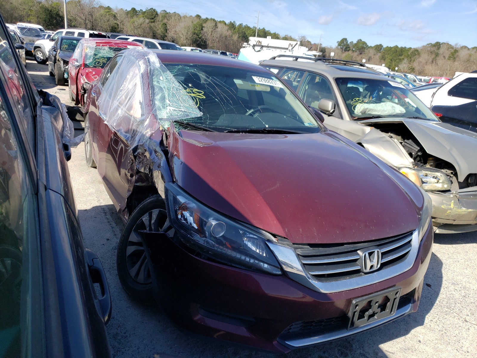 HONDA ACCORD LX 2014 1hgcr2f31ea058752