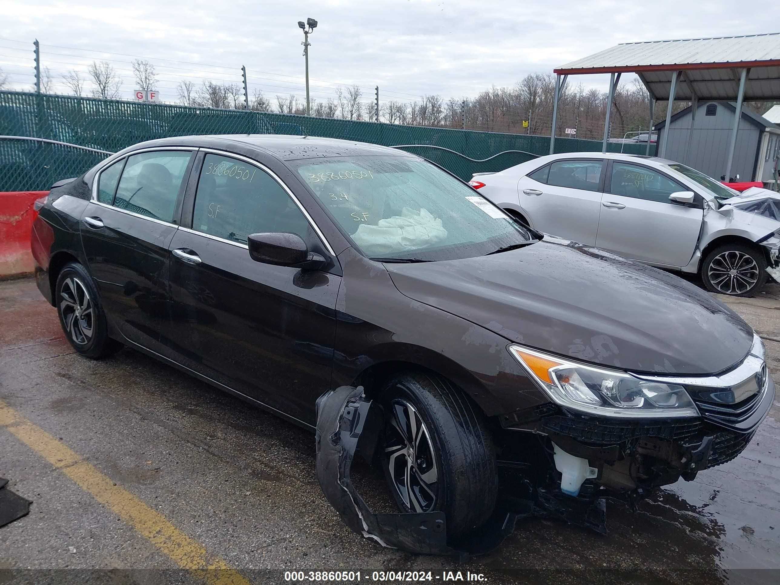 HONDA ACCORD 2016 1hgcr2f31ga216378