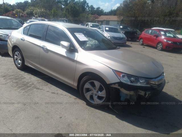 HONDA ACCORD SEDAN 2016 1hgcr2f32ga146650