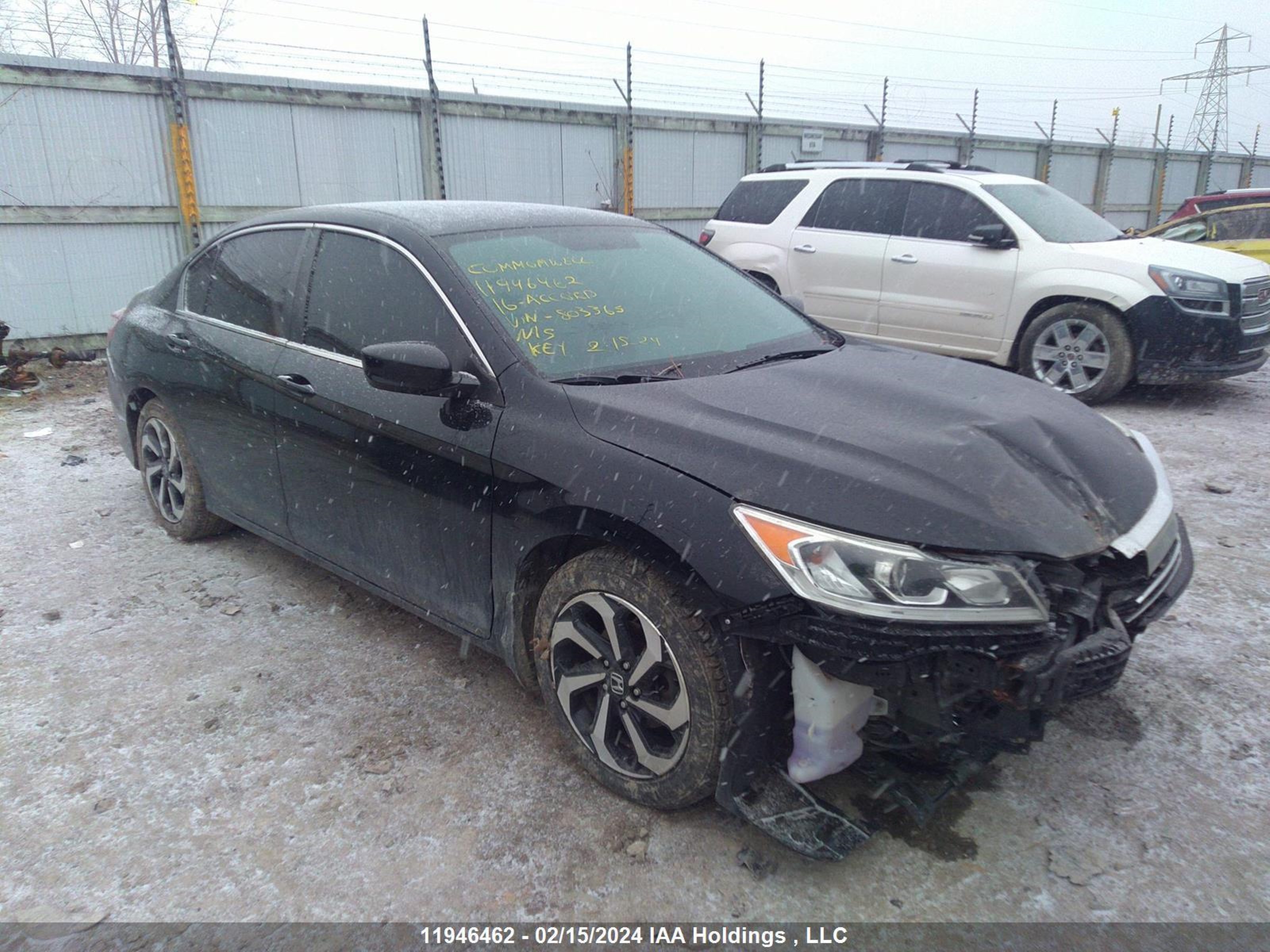 HONDA ACCORD 2016 1hgcr2f32ga803365