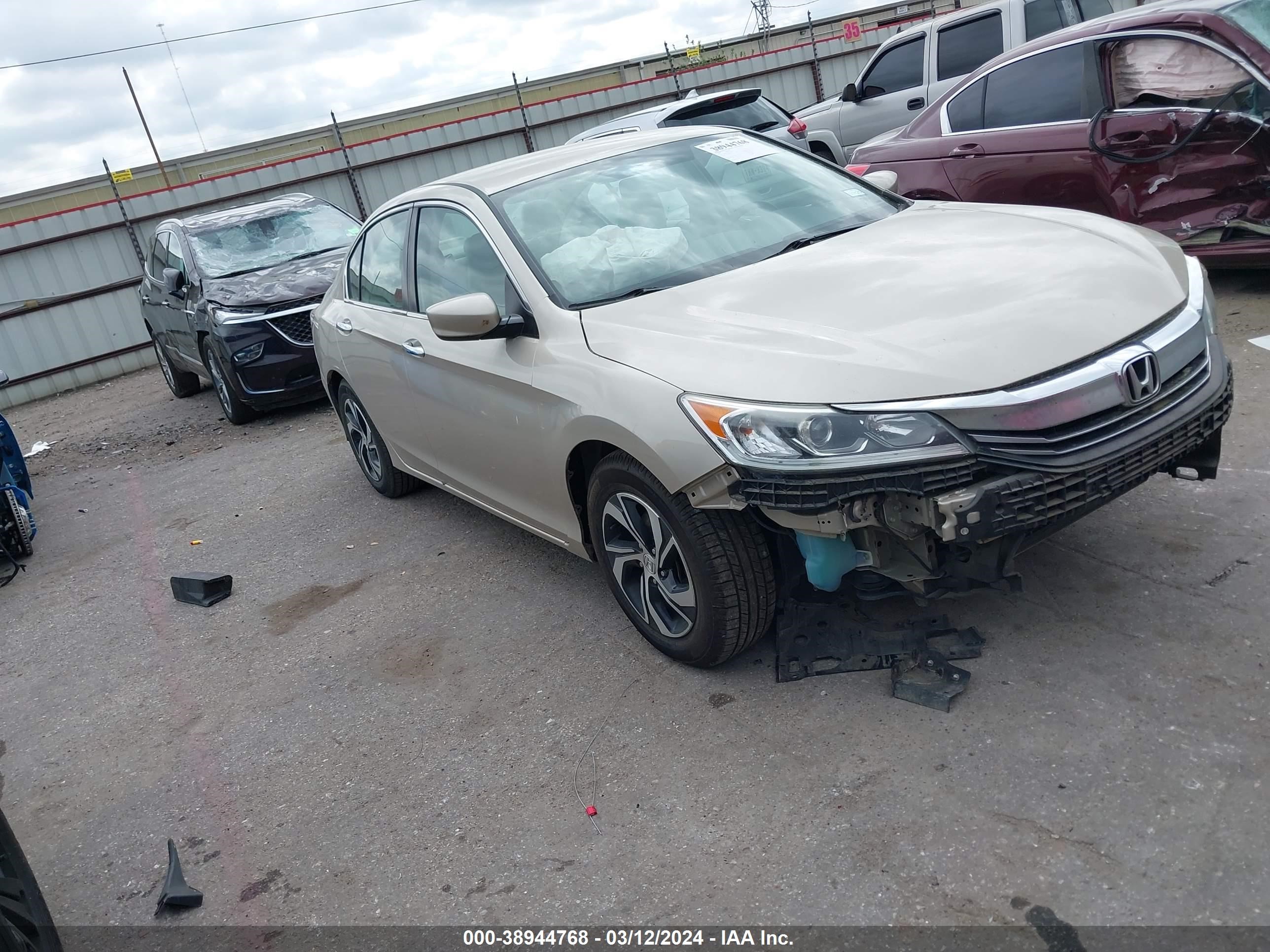 HONDA ACCORD 2017 1hgcr2f32ha199110