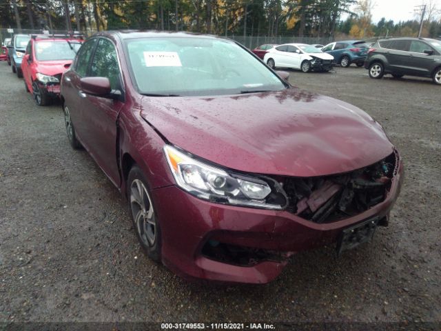 HONDA ACCORD SEDAN 2016 1hgcr2f33ga060957