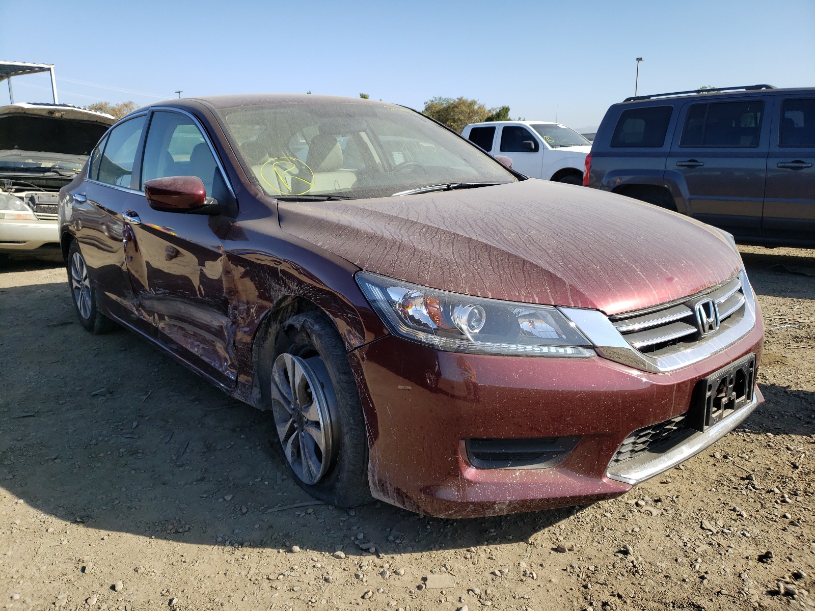 HONDA ACCORD LX 2014 1hgcr2f34ea301583