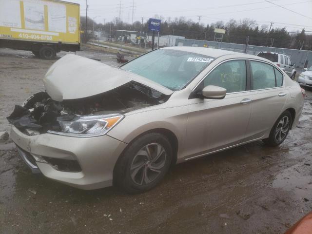 HONDA ACCORD LX 2016 1hgcr2f34ga235345