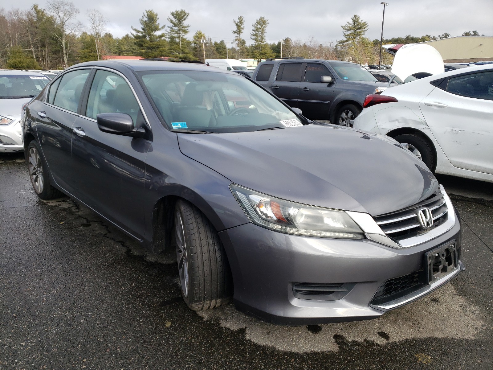 HONDA ACCORD LX 2014 1hgcr2f35ea018450