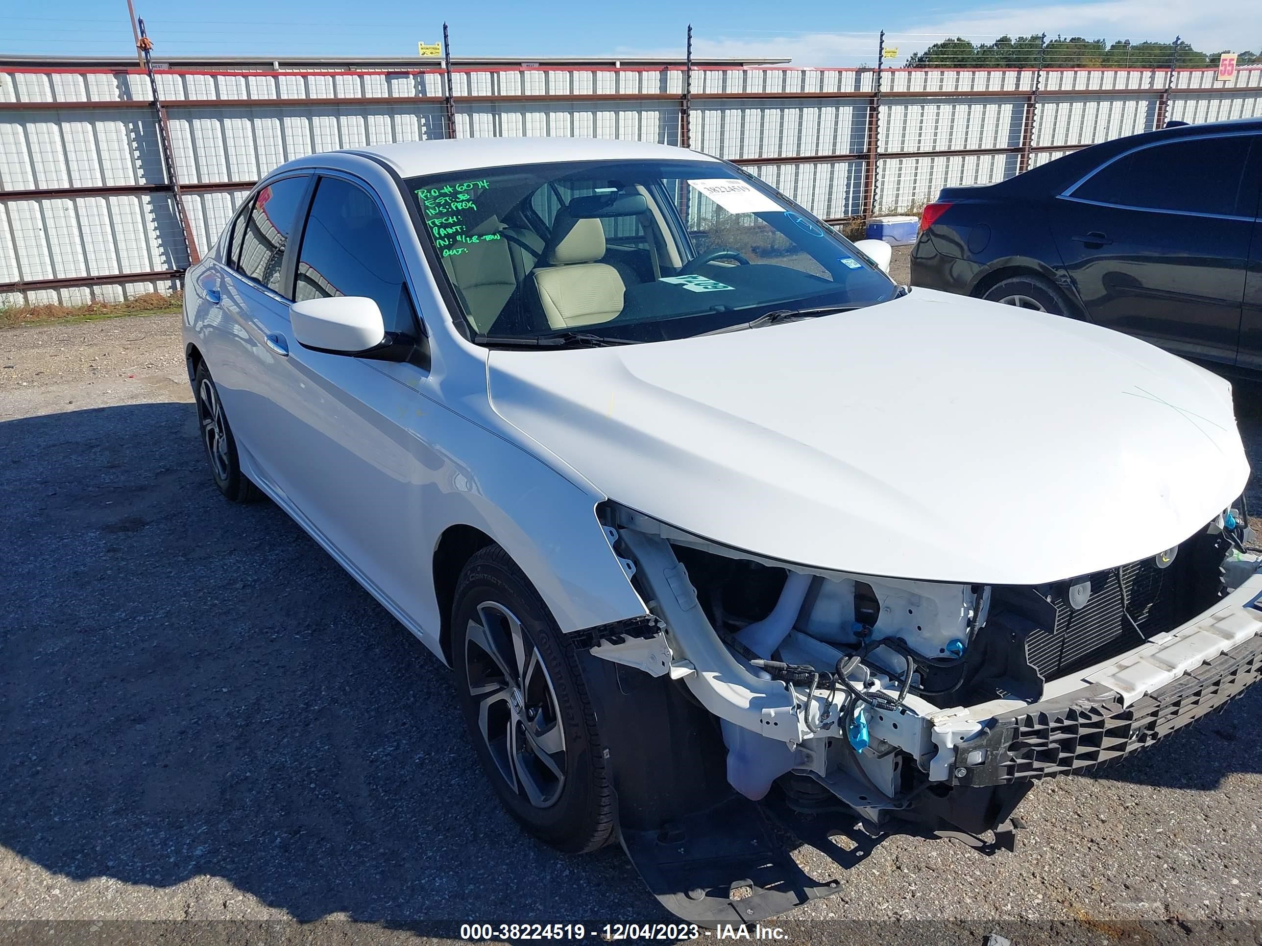 HONDA ACCORD 2016 1hgcr2f36ga018539