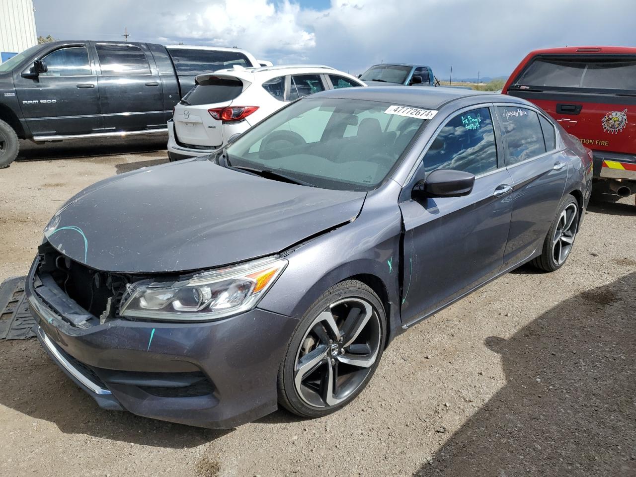 HONDA ACCORD 2017 1hgcr2f36ha174260