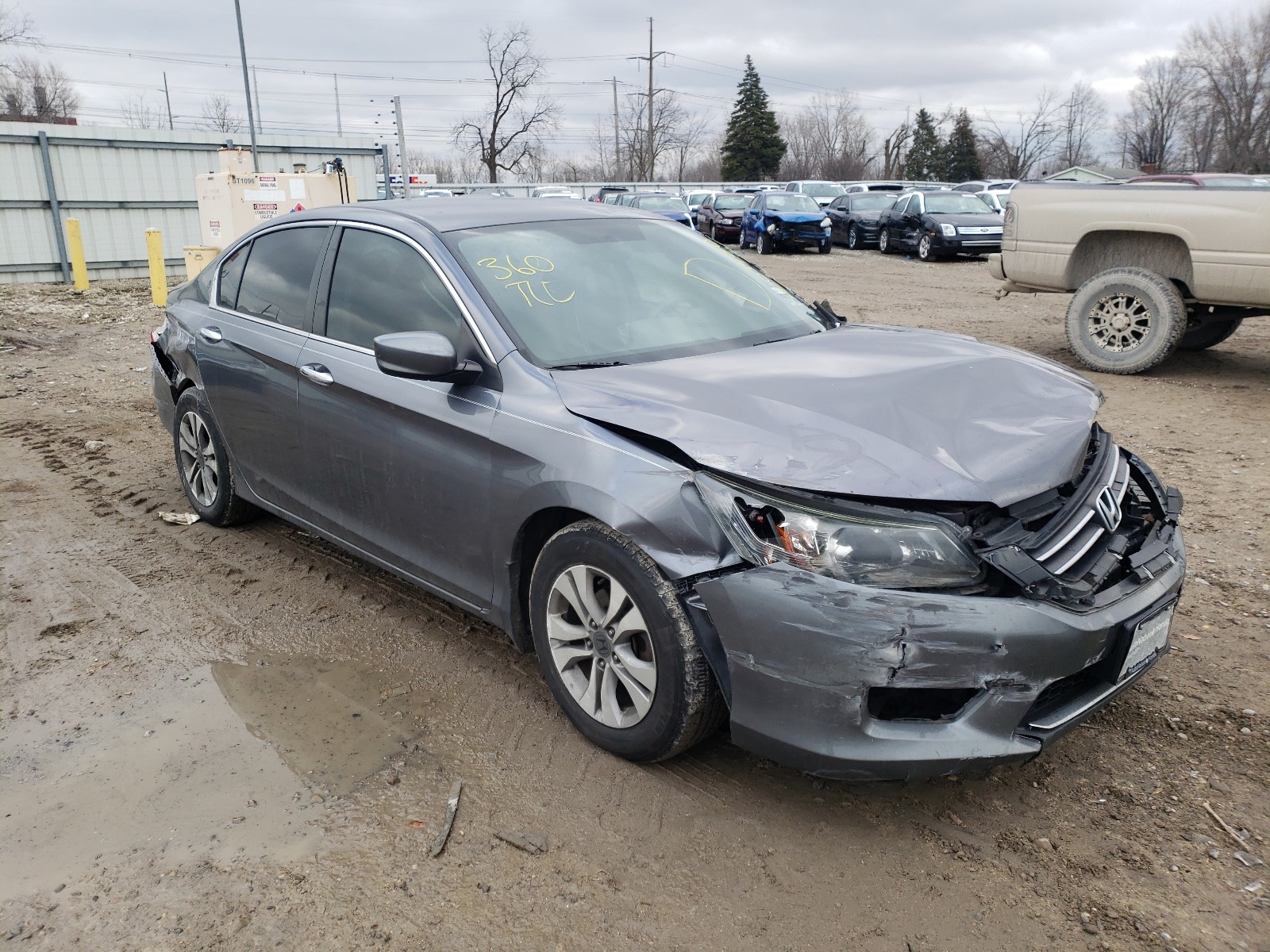 HONDA ACCORD LX 2014 1hgcr2f37ea240195