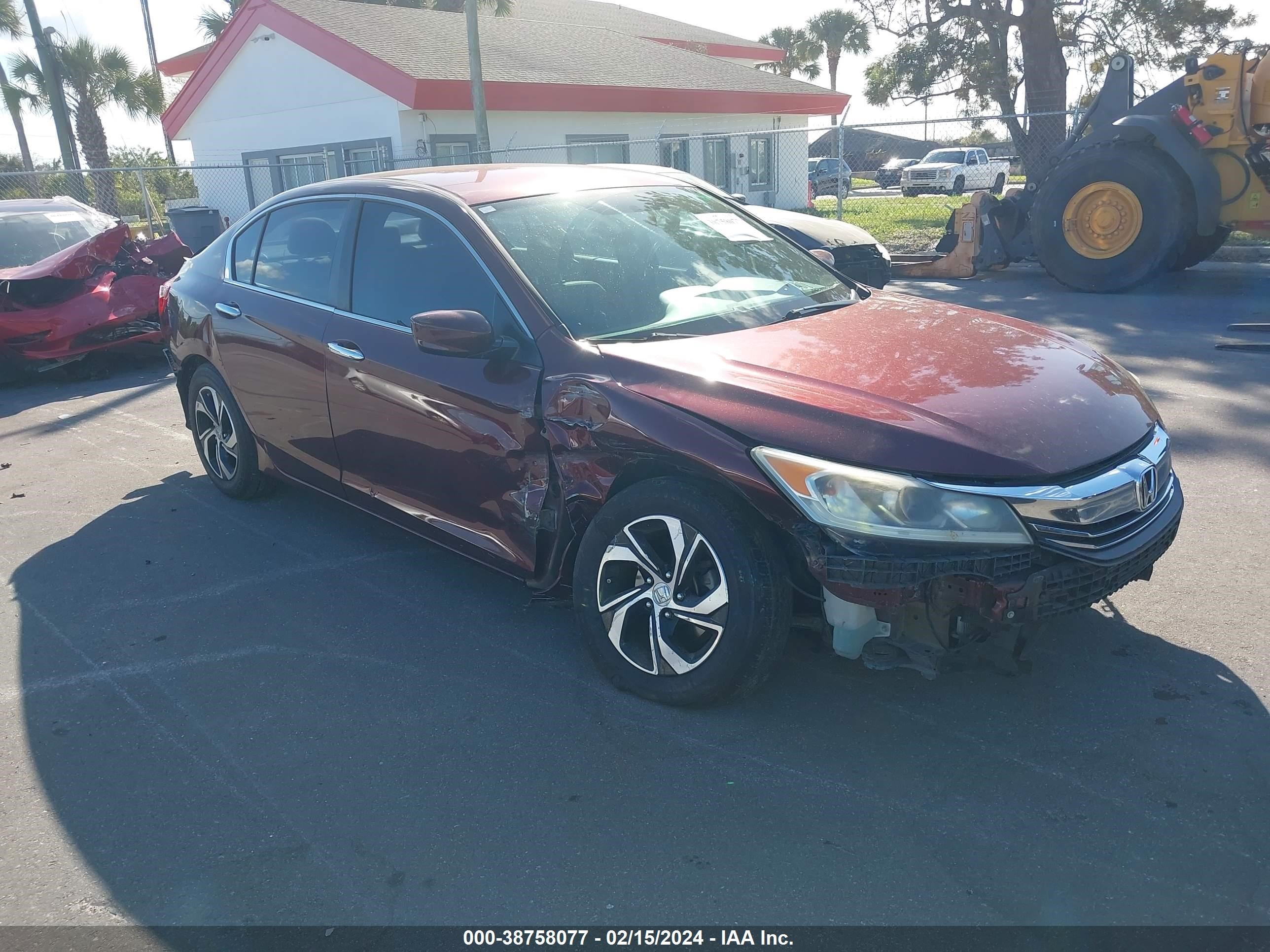 HONDA ACCORD 2016 1hgcr2f37ga025743