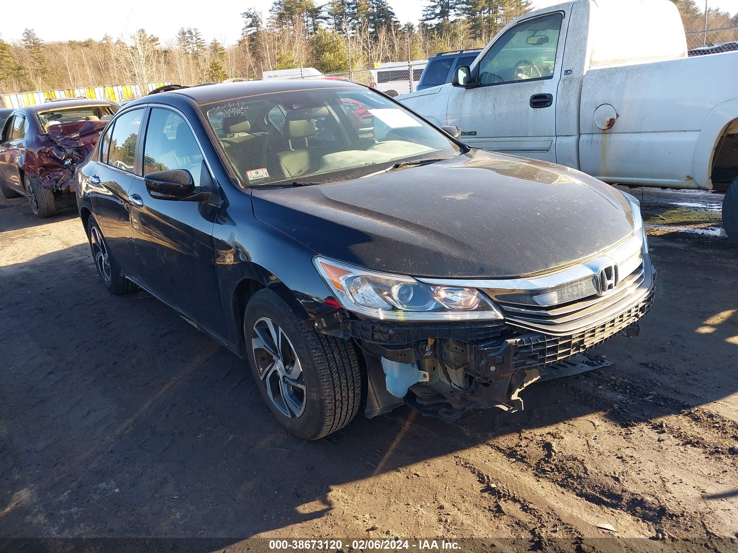 HONDA ACCORD LX 2017 1hgcr2f4xha157017