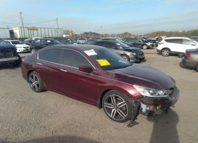 HONDA ACCORD 2016 1hgcr2f50ga100493