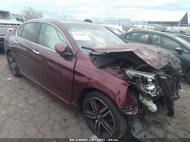 HONDA ACCORD SEDAN 2016 1hgcr2f50ga234744