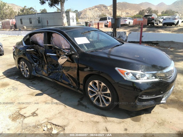 HONDA ACCORD SEDAN 2017 1hgcr2f50ha142082