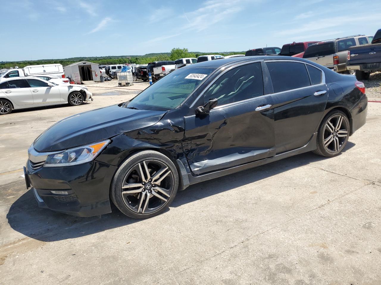 HONDA ACCORD 2017 1hgcr2f50ha264876