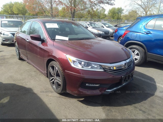 HONDA ACCORD SEDAN 2016 1hgcr2f51ga040224