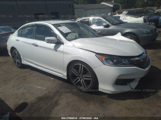 HONDA ACCORD SEDAN 2016 1hgcr2f51ga091741