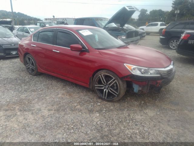 HONDA ACCORD SEDAN 2016 1hgcr2f51ga103676