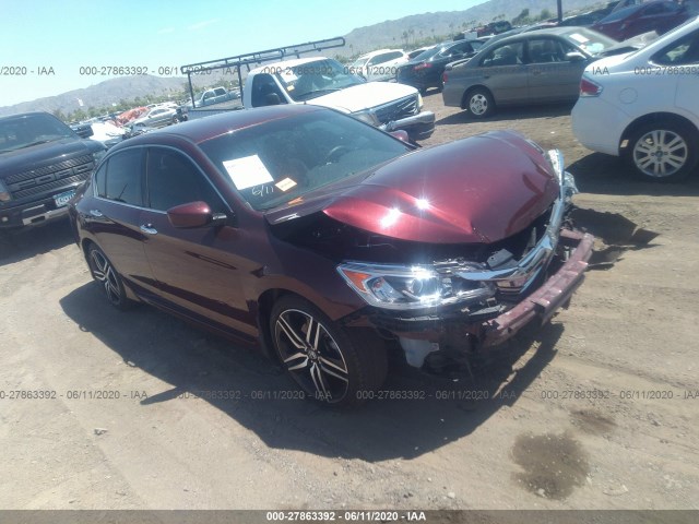 HONDA ACCORD SEDAN 2016 1hgcr2f51ga110675