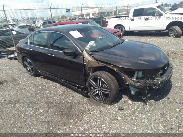 HONDA ACCORD SEDAN 2016 1hgcr2f51ga133177