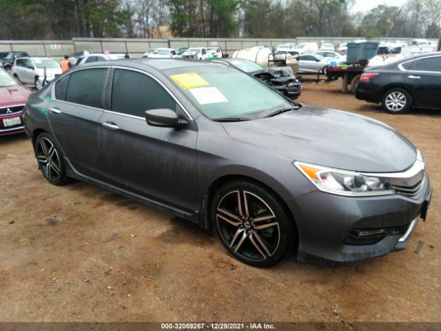 HONDA ACCORD SEDAN 2016 1hgcr2f51ga183500