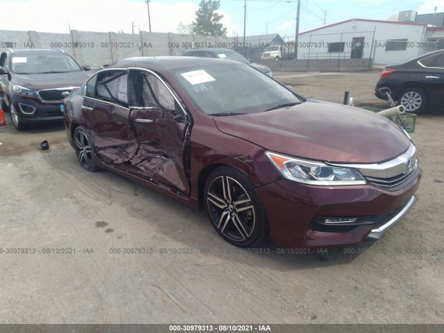 HONDA ACCORD SEDAN 2016 1hgcr2f51ga229522