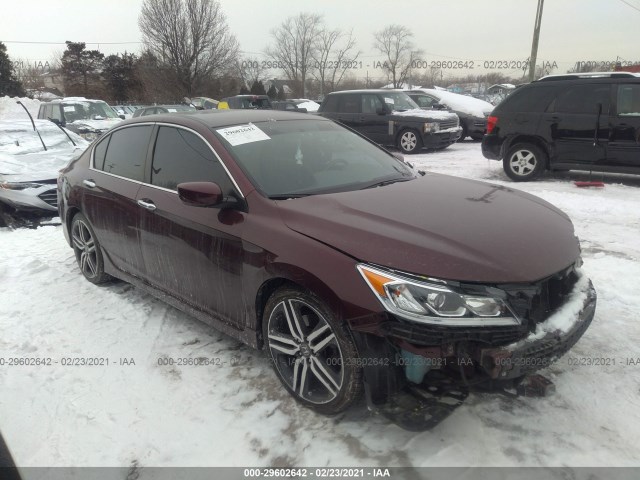 HONDA ACCORD SEDAN 2016 1hgcr2f51ga240133