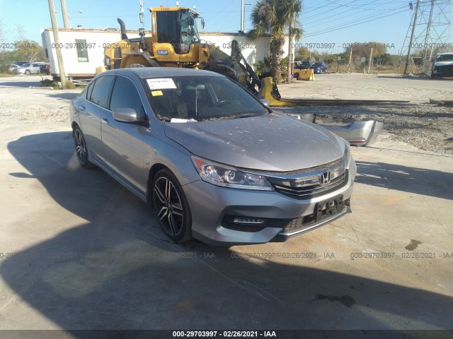 HONDA ACCORD SEDAN 2016 1hgcr2f51ga244022