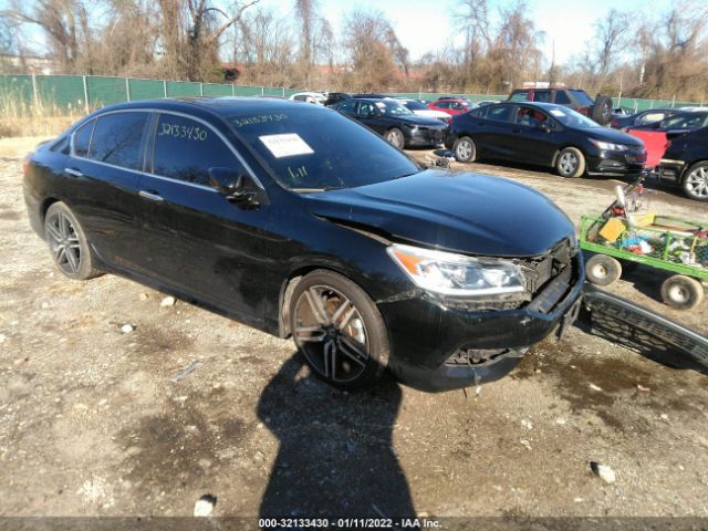 HONDA ACCORD SEDAN 2017 1hgcr2f51ha127574