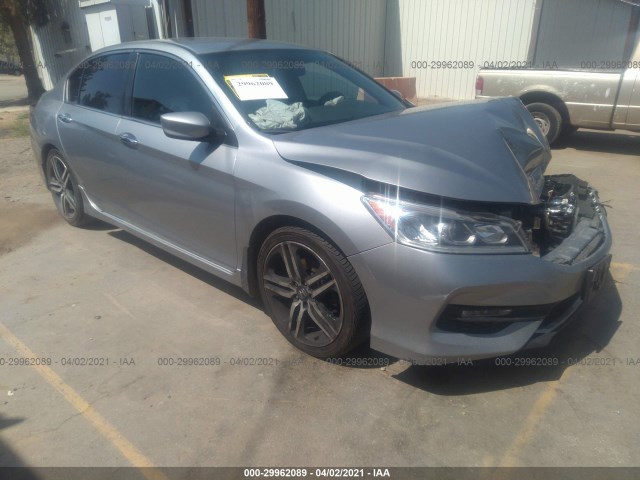 HONDA ACCORD SEDAN 2017 1hgcr2f51ha156508