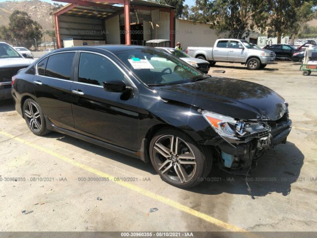 HONDA ACCORD SEDAN 2017 1hgcr2f51ha165290