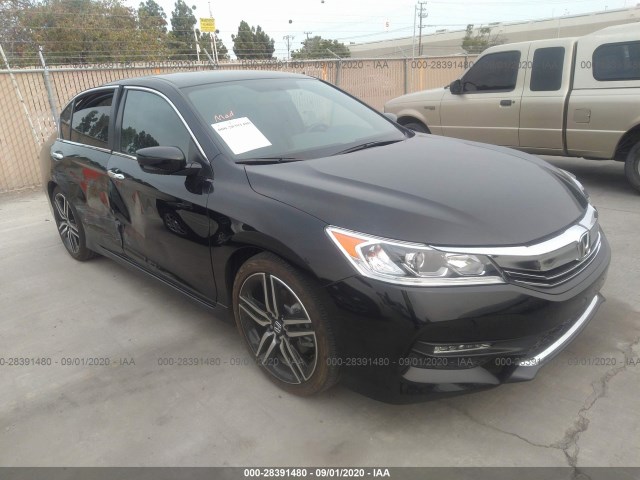 HONDA ACCORD SEDAN 2017 1hgcr2f51ha186785