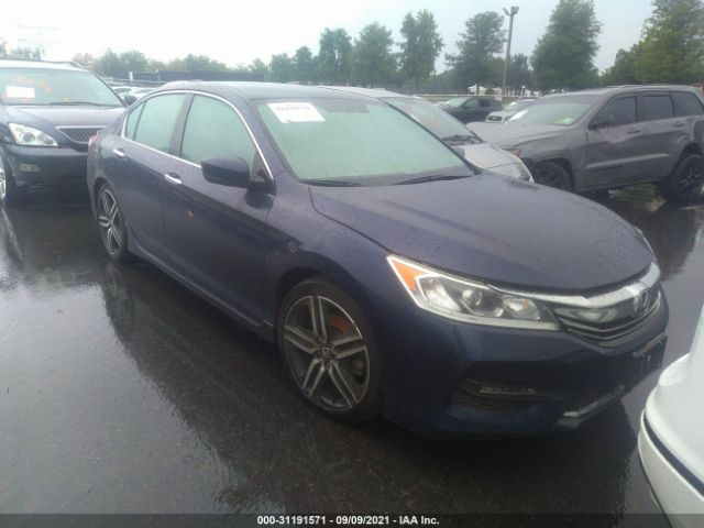 HONDA ACCORD SEDAN 2017 1hgcr2f51ha233250