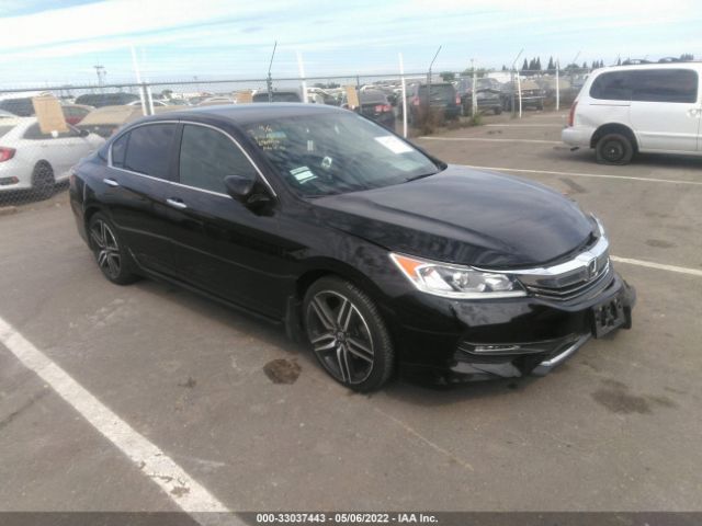 HONDA ACCORD SEDAN 2017 1hgcr2f51ha238707