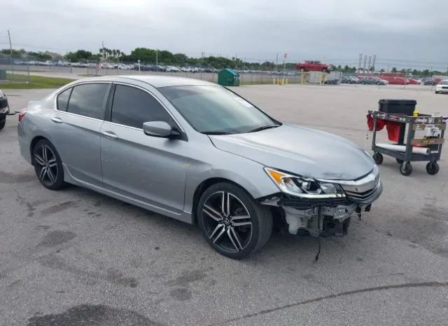 HONDA ACCORD SEDAN 2017 1hgcr2f51ha255734