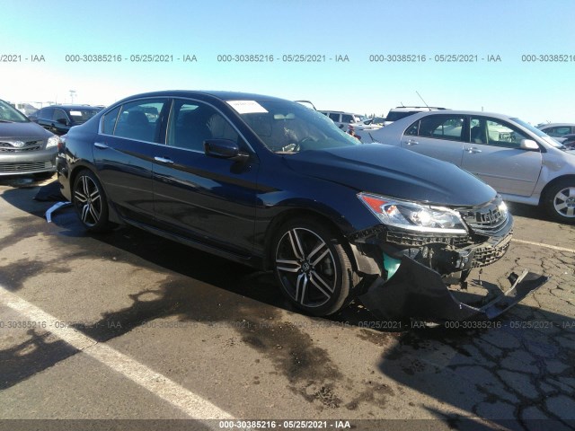 HONDA ACCORD SEDAN 2017 1hgcr2f51ha258942