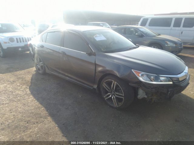 HONDA ACCORD SEDAN 2017 1hgcr2f51ha260478