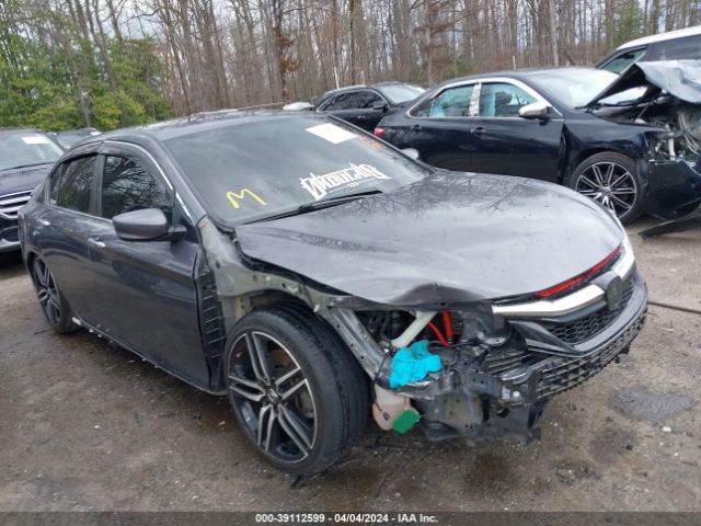 HONDA ACCORD 2017 1hgcr2f51ha277345