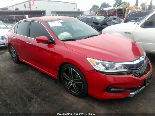 HONDA ACCORD SEDAN 2017 1hgcr2f51ha278866