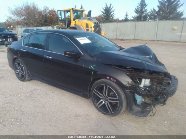 HONDA ACCORD SEDAN 2017 1hgcr2f51ha301661