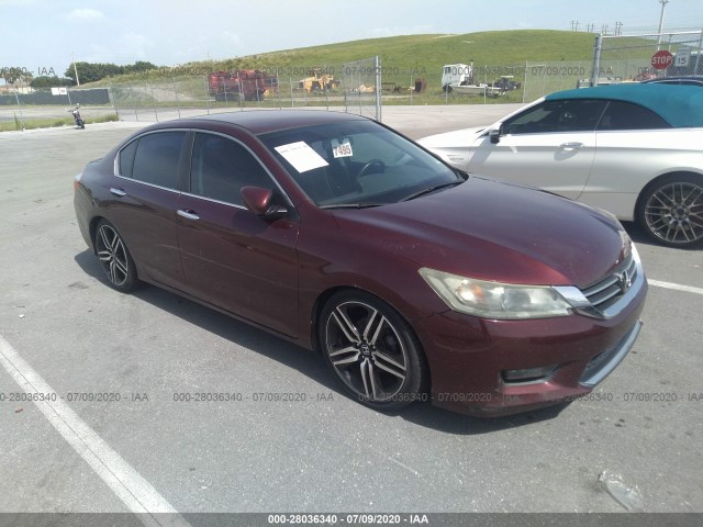 HONDA ACCORD SEDAN 2014 1hgcr2f52ea124596