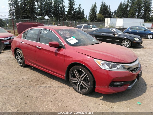 HONDA ACCORD SEDAN 2016 1hgcr2f52ga024629